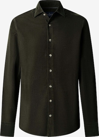 Hackett London Overhemd in Groen: voorkant
