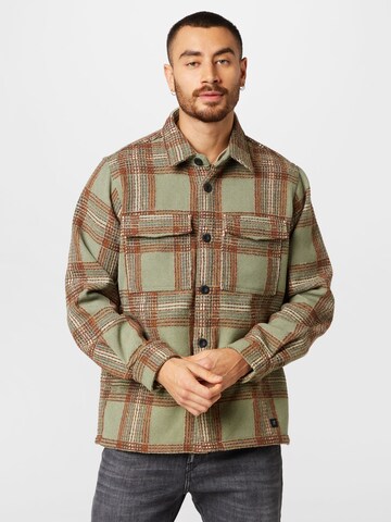 NOWADAYS Comfort fit Button Up Shirt in Green: front