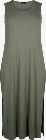 Zizzi Dress 'CARLY' in Green: front