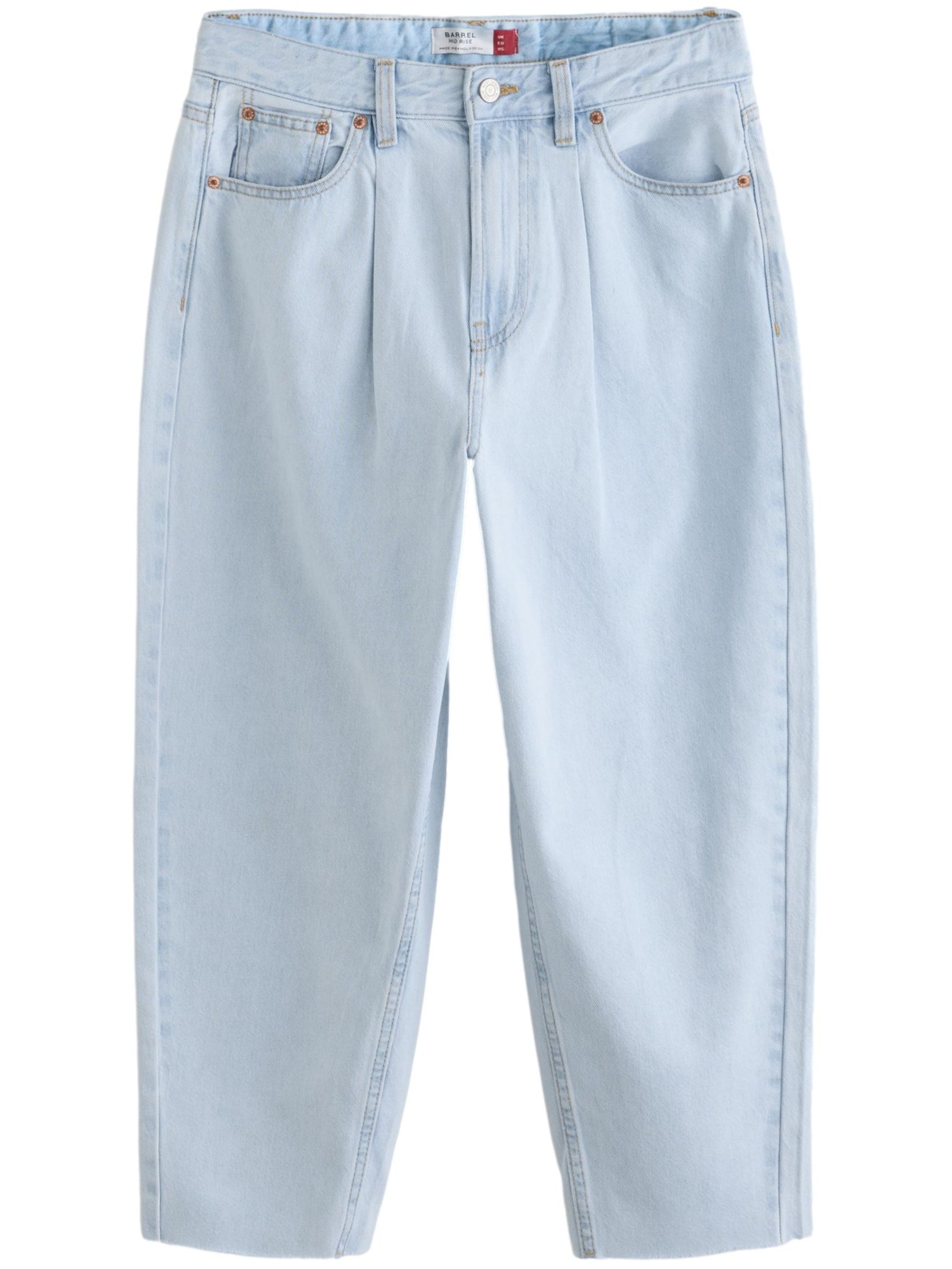 Next Laiad sääred Teksapüksid, värv sinine: eest vaates