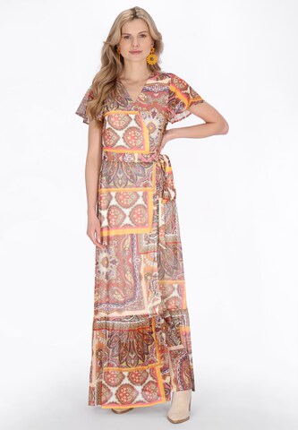 usha FESTIVAL - Vestido em amarelo