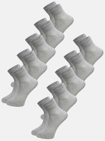 Tazzio Socks 'A907' in Grey: front