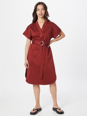 BOSS Šaty 'Donnara' – červená: přední strana