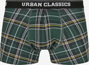 Urban Classics Boxeralsók - zöld