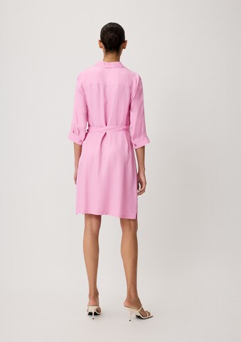 COMMA Shirt Dress in Pink: back
