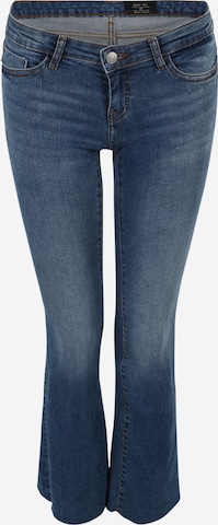 Noisy May Petite Bootcut Jeans 'EVIE' in Blauw: voorkant