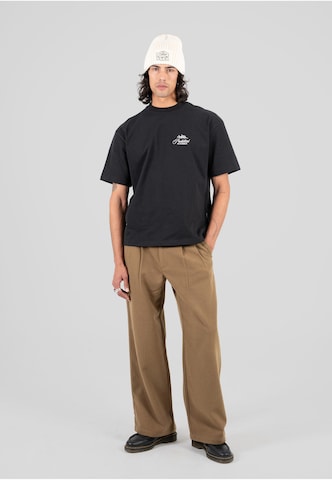 Prohibited - Camiseta 'Leaf' en negro