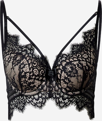 Hunkemöller - Regular Soutien 'Marilee' em preto: frente