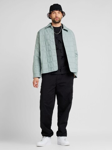 Calvin Klein Jeansregular Cargo hlače - crna boja