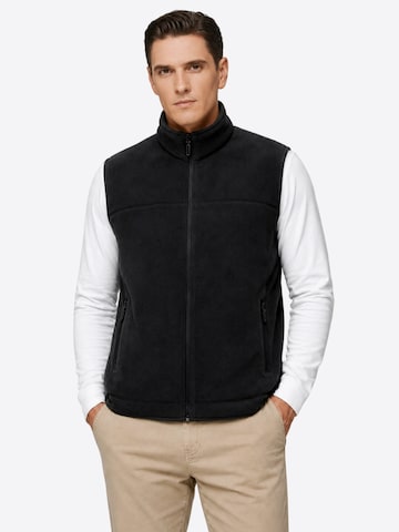 ALLTHEMEN Vest 'Spielraum' in Black: front