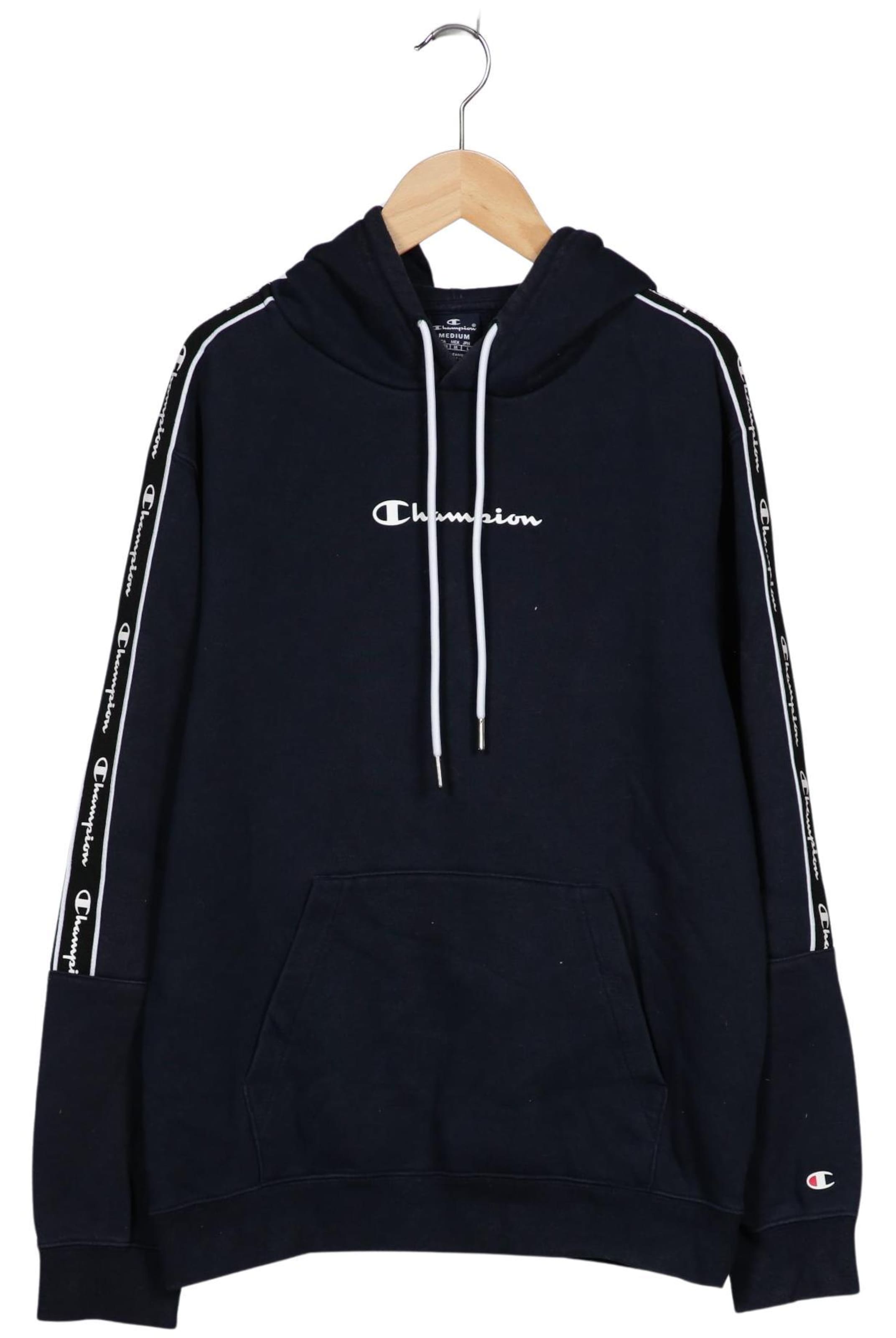 Champion Authentic Athletic Apparel Sweatshirt & Zip-Up Hoodie in M in Blue: front