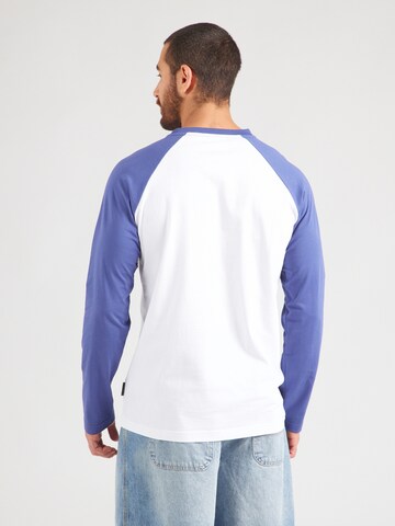 Cleptomanicx Shirt 'Ligull College' in Blau