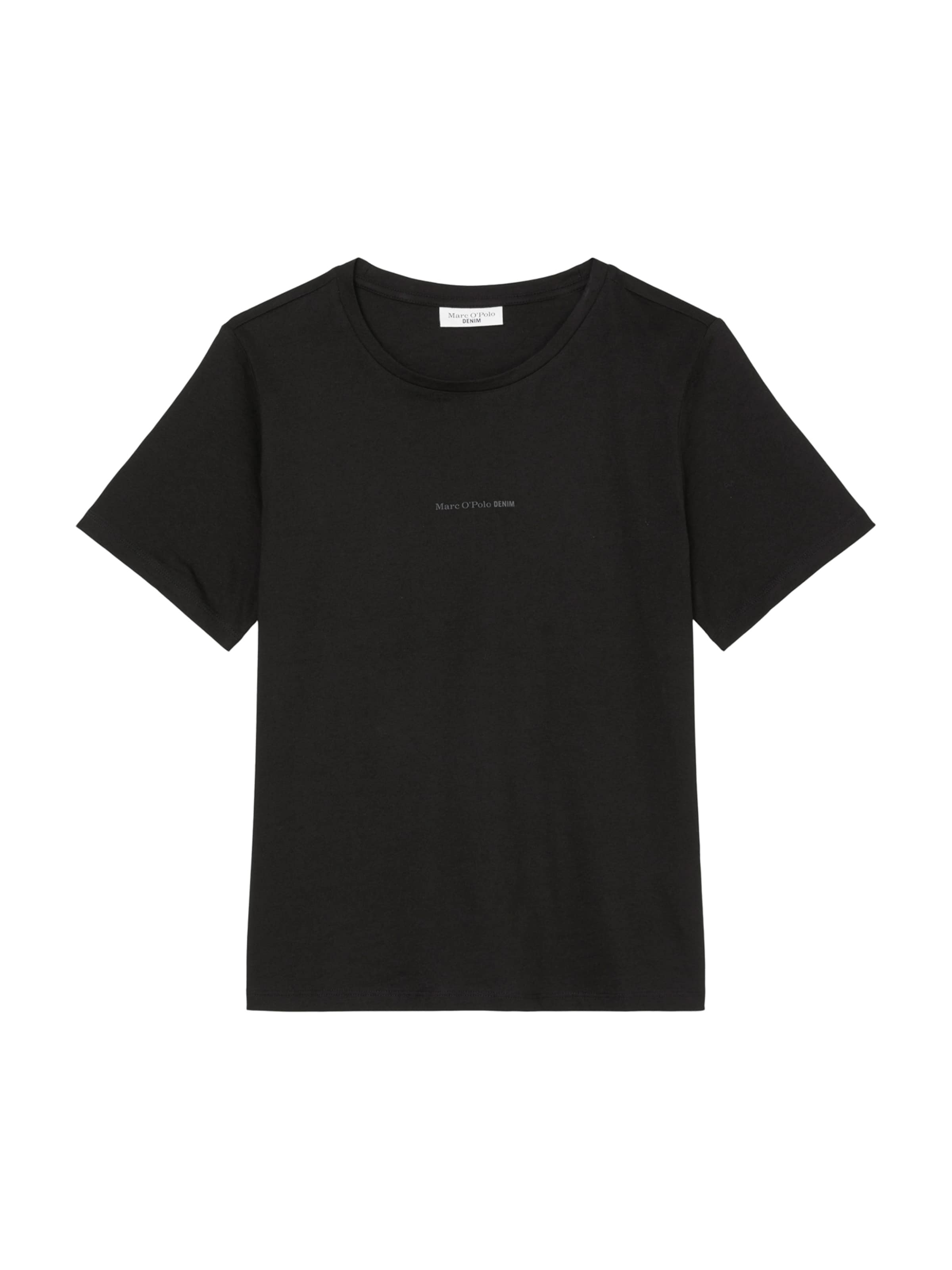 Marc O'Polo DENIM T-Shirt in Schwarz: Vorderseite