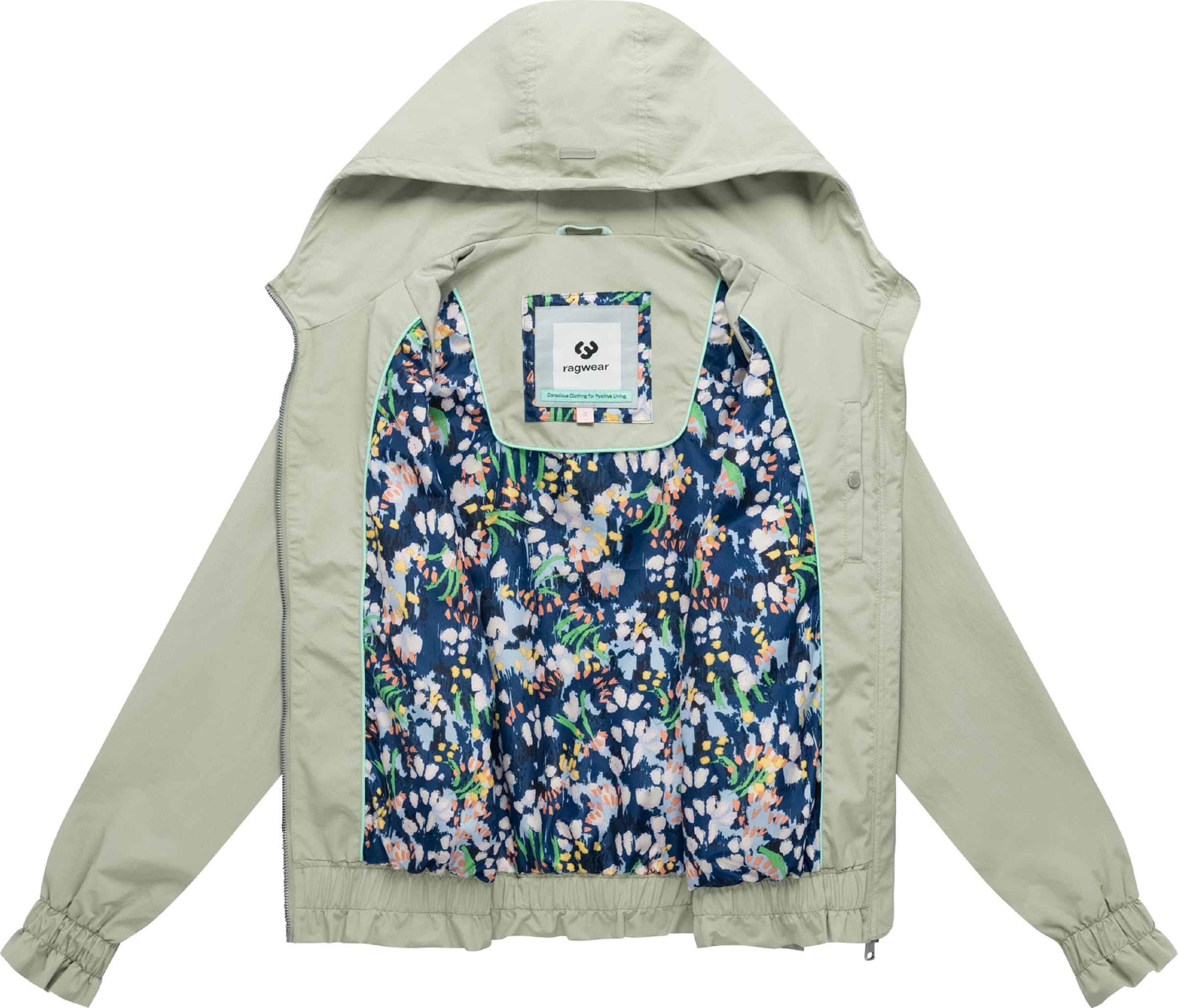 Veste outdoor 'Kissi' Ragwear en vert