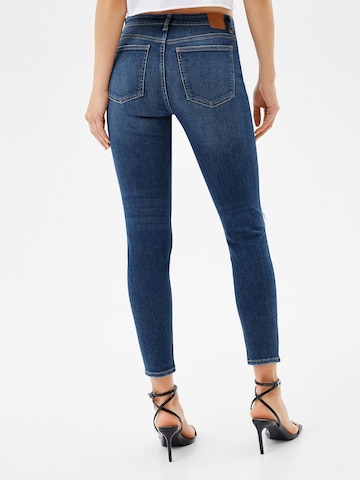 Bershka Skinny Jeans in Blauw