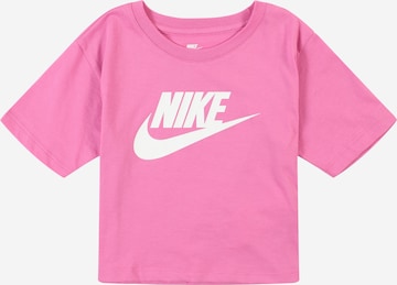 Nike Sportswear Tričko – pink: přední strana