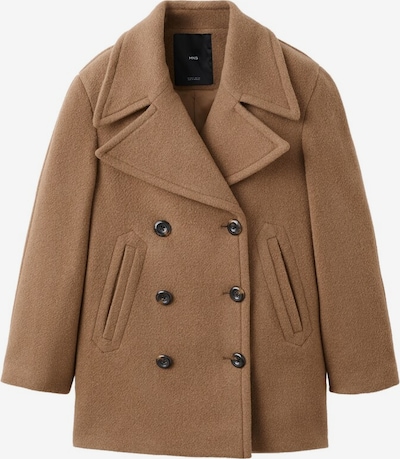 MANGO Mantel 'Font' in hellbraun, Produktansicht