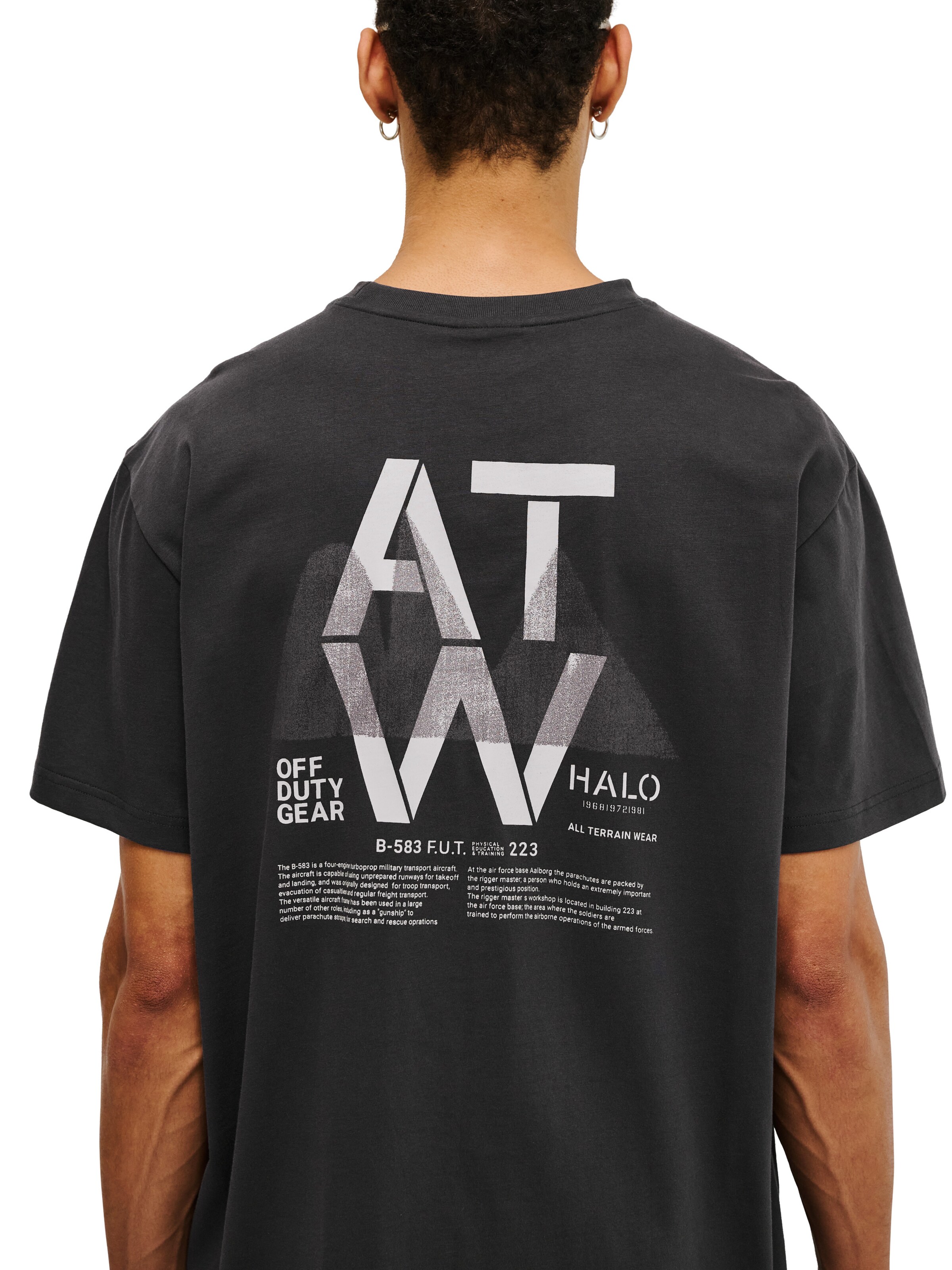 T-Shirt HALO en gris