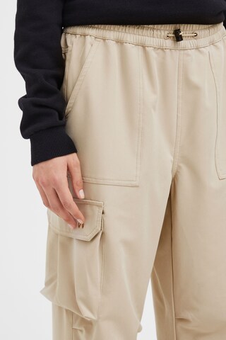 North Bend Loose fit Cargo Pants 'nbruva' in Beige