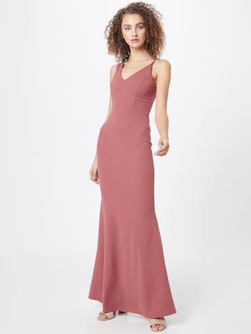 WAL G. - Vestido de noche 'Spears' en rosa