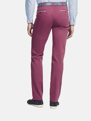 MEYER Regular Chino 'Chicago 1-5031' in Rood