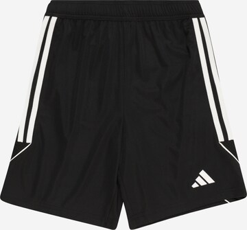 Pantalon de sport 'Tiro 23 League' ADIDAS PERFORMANCE en noir : devant