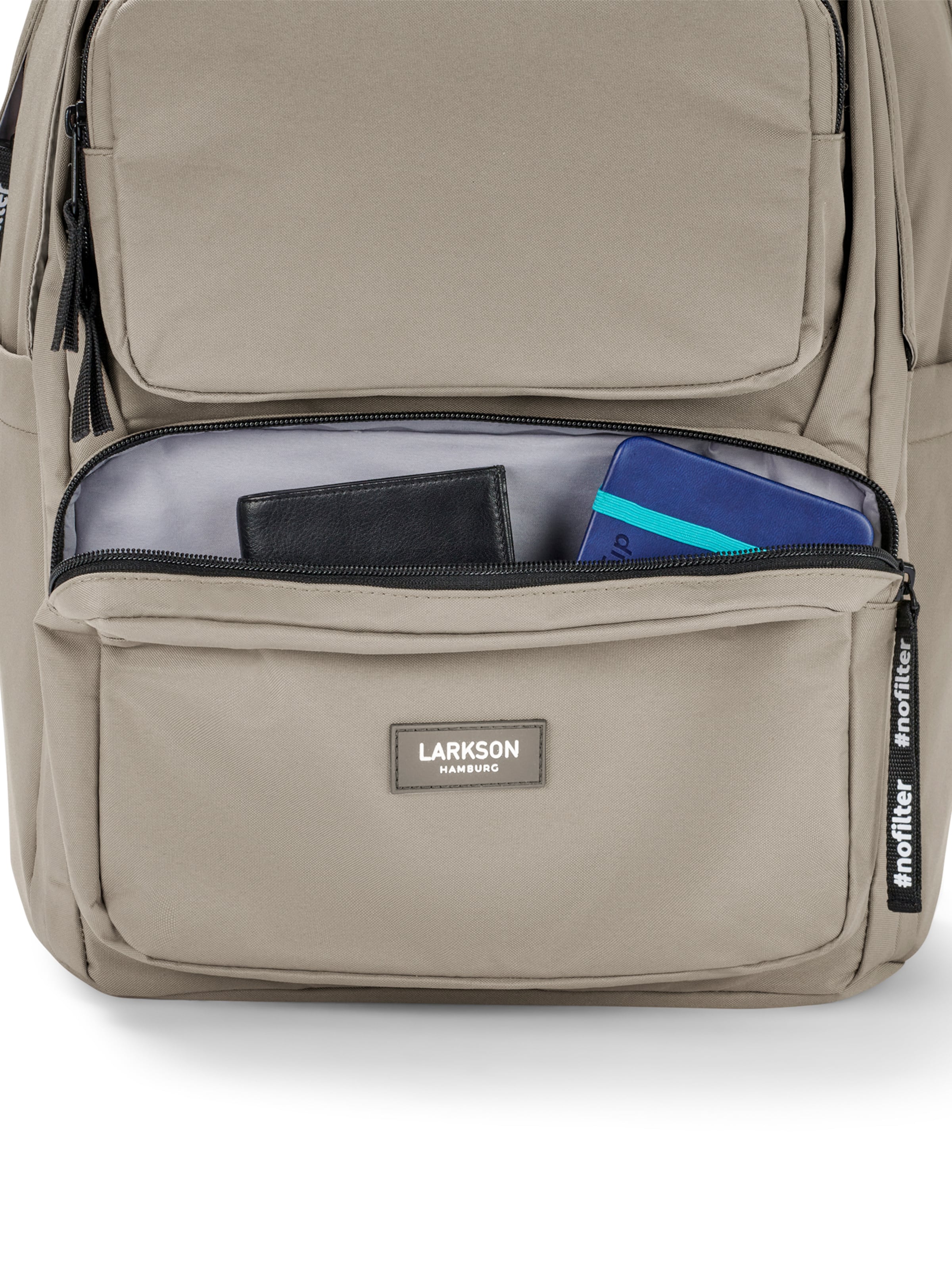 Sac à dos 'No 3 Advanced' LARKSON en gris : devant