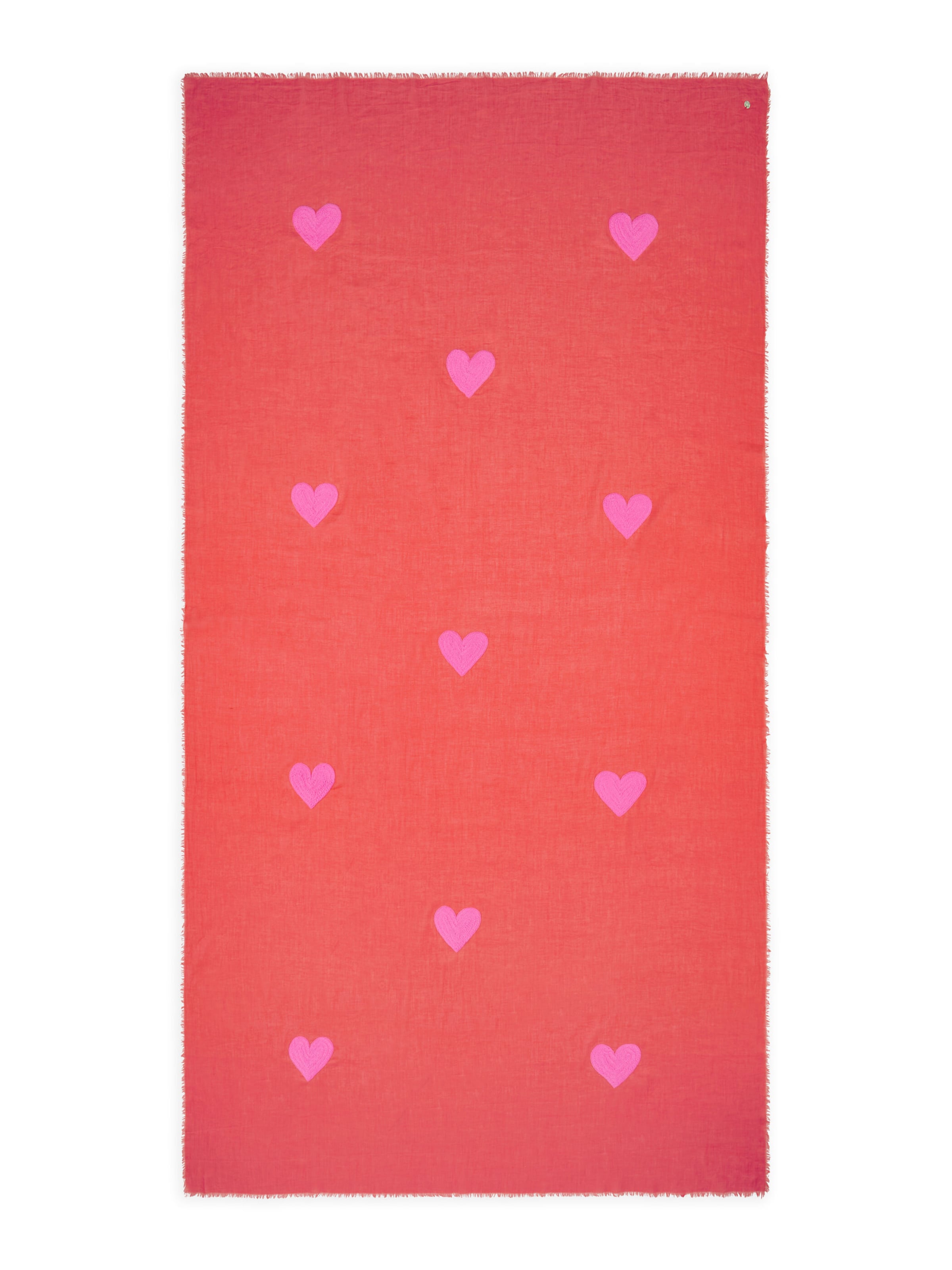 Écharpe CODELLO en rouge