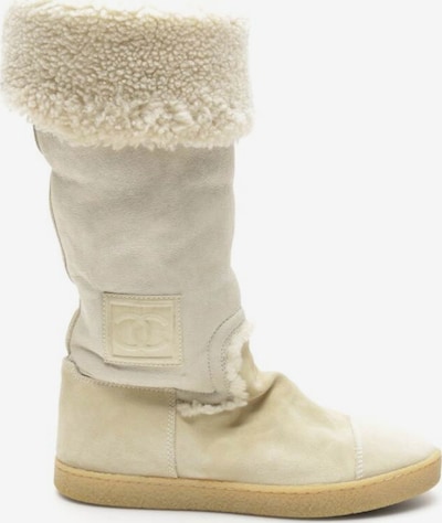 CHANEL Dress Boots in 38 in Beige, Item view