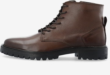 Bianco Schnürstiefel 'GINA' in Braun: Vorderseite