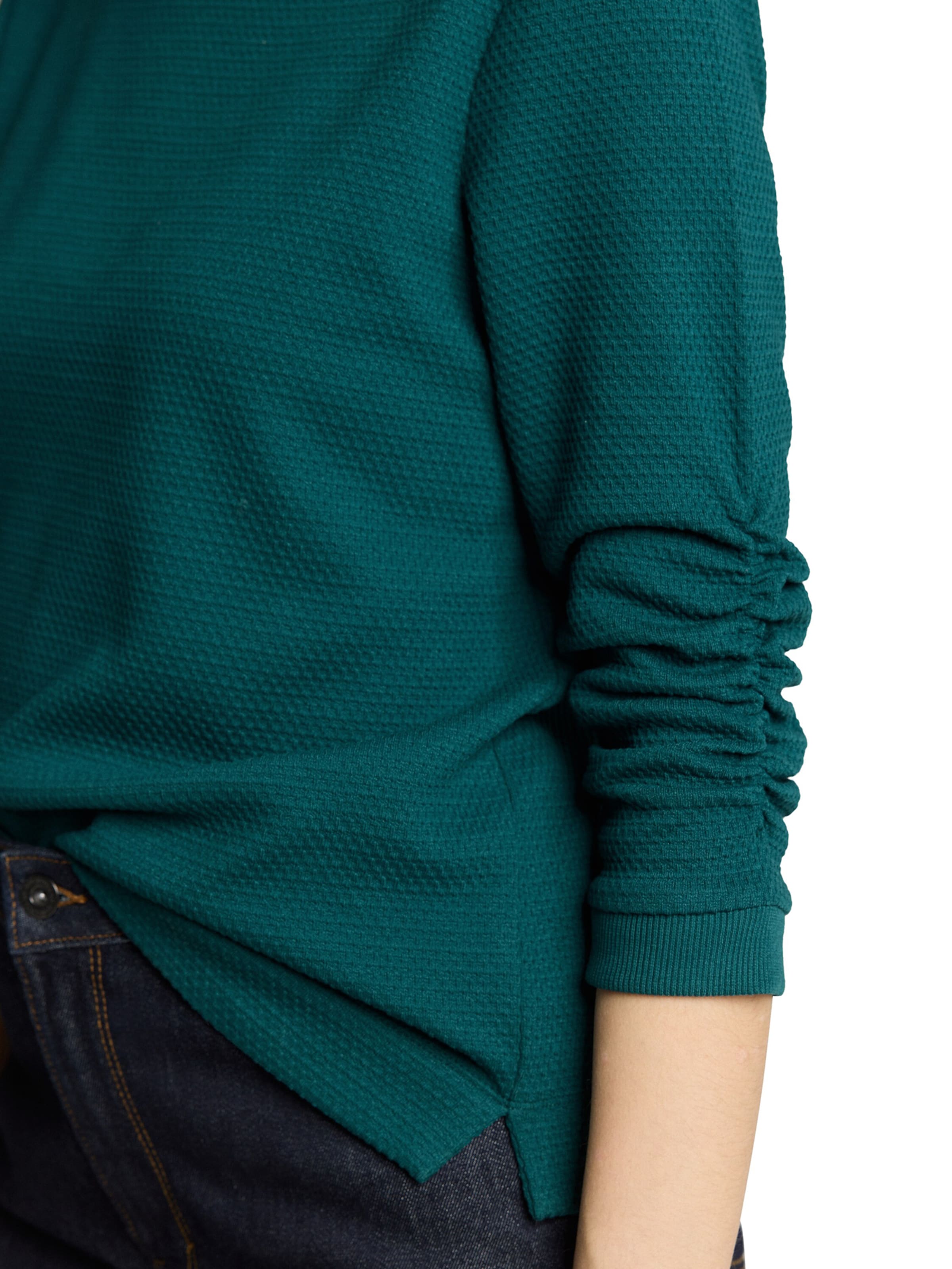 TOM TAILOR Sweatshirt in Green
