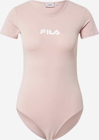 FILA Shirt body in Roze: voorkant