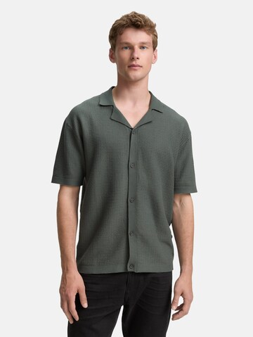 Vestes en maille TOM TAILOR DENIM en vert : devant