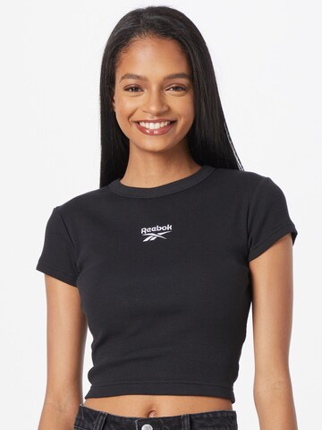 Reebok Shirt in Black: front