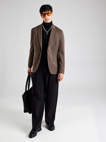 Slim fit Giacca da completo 'SLHCEDRIC' di SELECTED HOMME in marrone