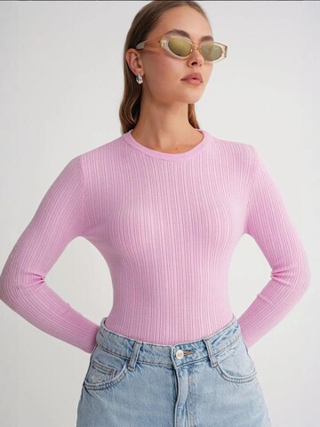 MixRay Sweater in Pink