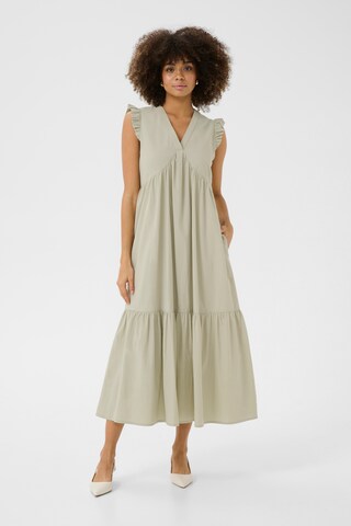 CULTURE Summer dress 'Olena' in Green: front
