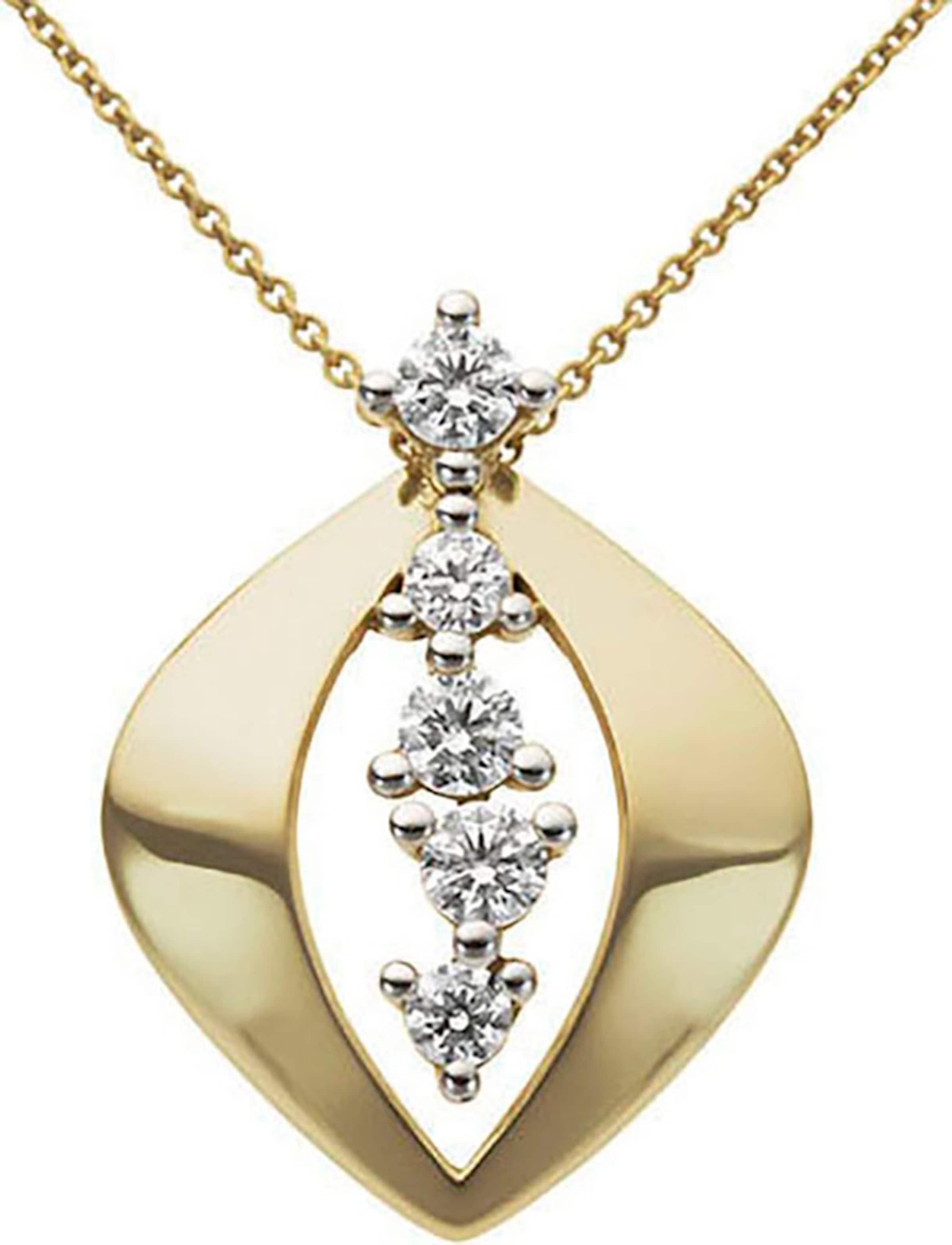 FIRETTI Pendant in Gold: front