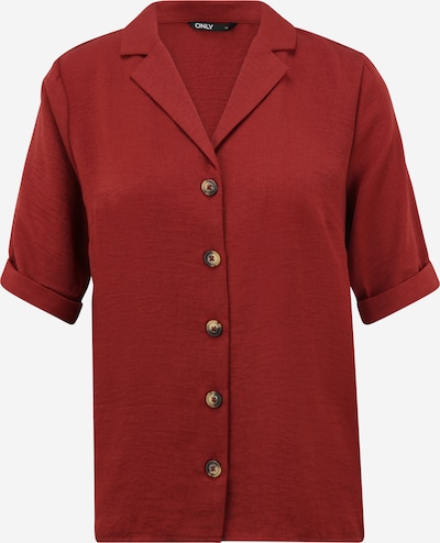 Only (Tall) Chemisier 'SKY' en rouge rouille, Vue avec produit