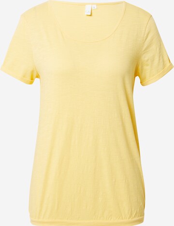 QS Shirt in Yellow: front