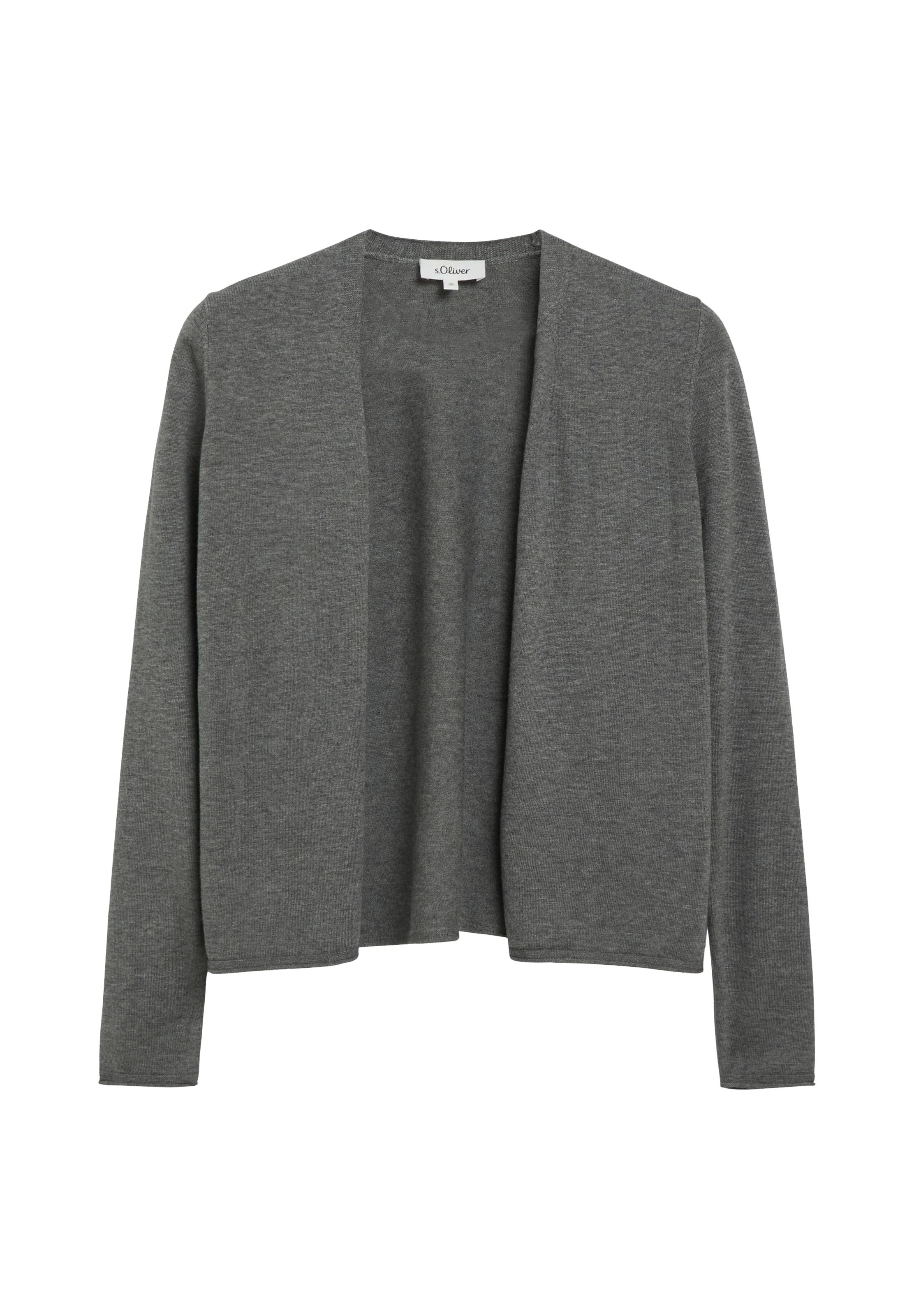 s.Oliver - Cárdigan en gris: frente