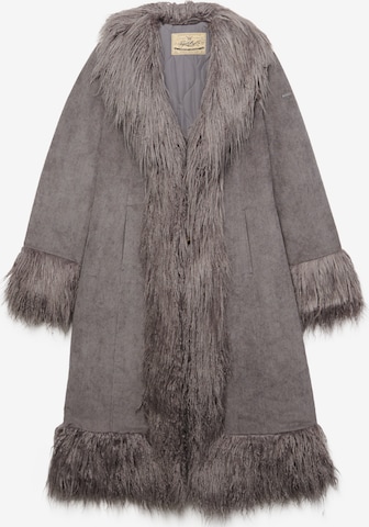 Superdry & Co Between-Seasons Coat in Grey: front