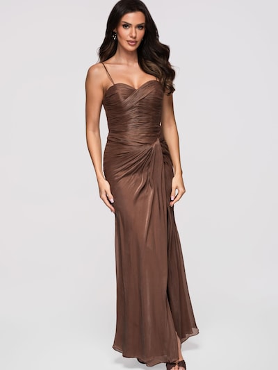 Ombre Abendkleid‌‌‌‌‌‌‌‌‌ in 36 in braun, Produktansicht