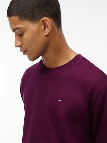 Tommy Jeans Mikina - Fialová