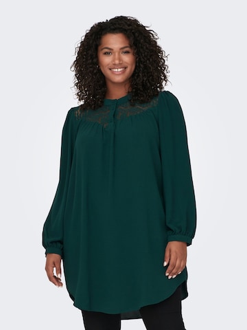 ONLY Carmakoma Blouse 'CARMETTE' in Groen: voorkant