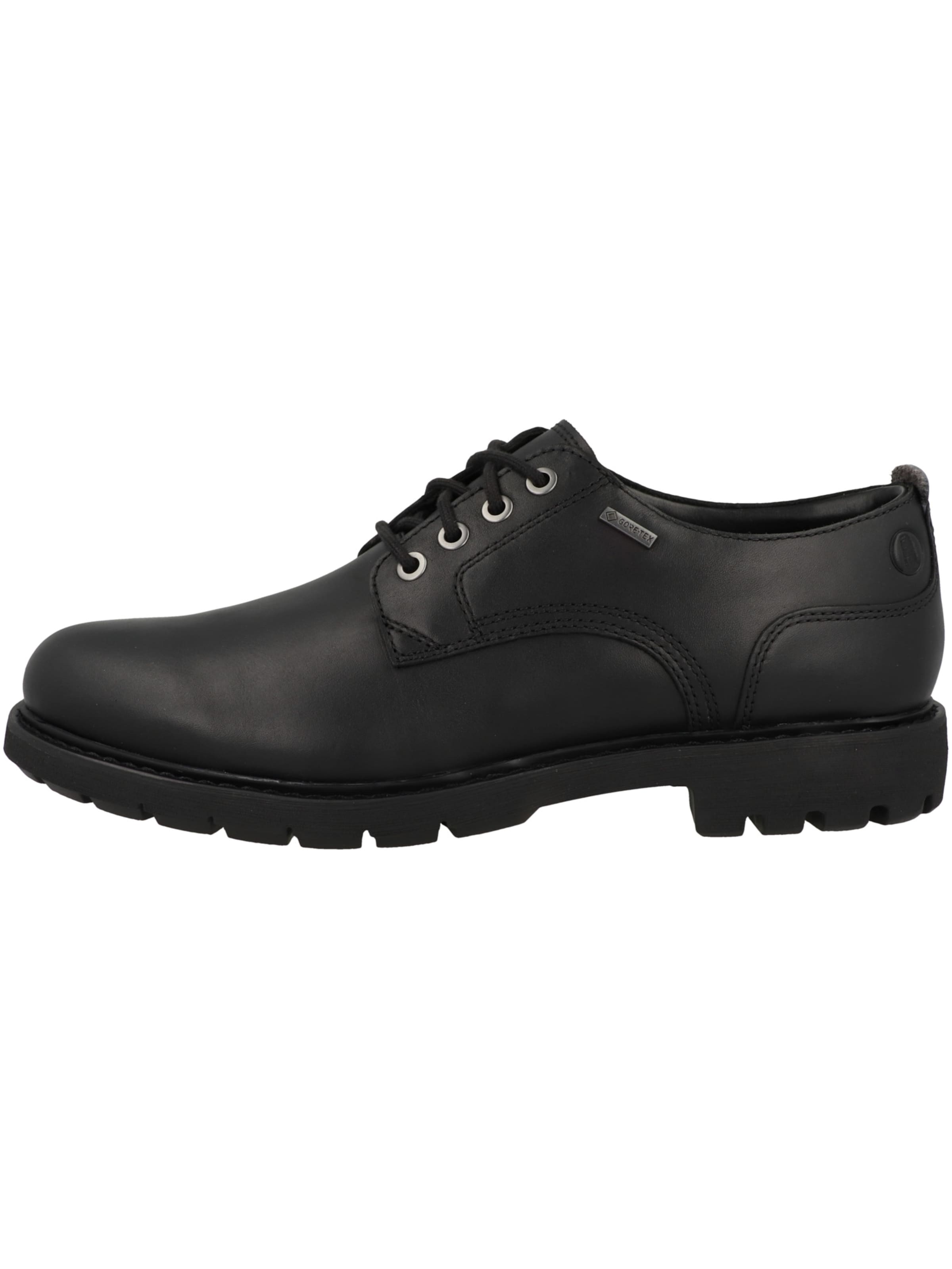 CLARKS - Sapato com atacadores 'Batcombe Tie' em preto