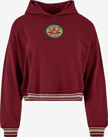 ROCAWEAR Sweatshirt 'Kansas' in Red: front