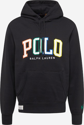 Polo Ralph Lauren - Sudadera en negro: frente