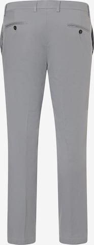 Coupe slim Pantalon chino 'Kyle' Finshley & Harding London en gris