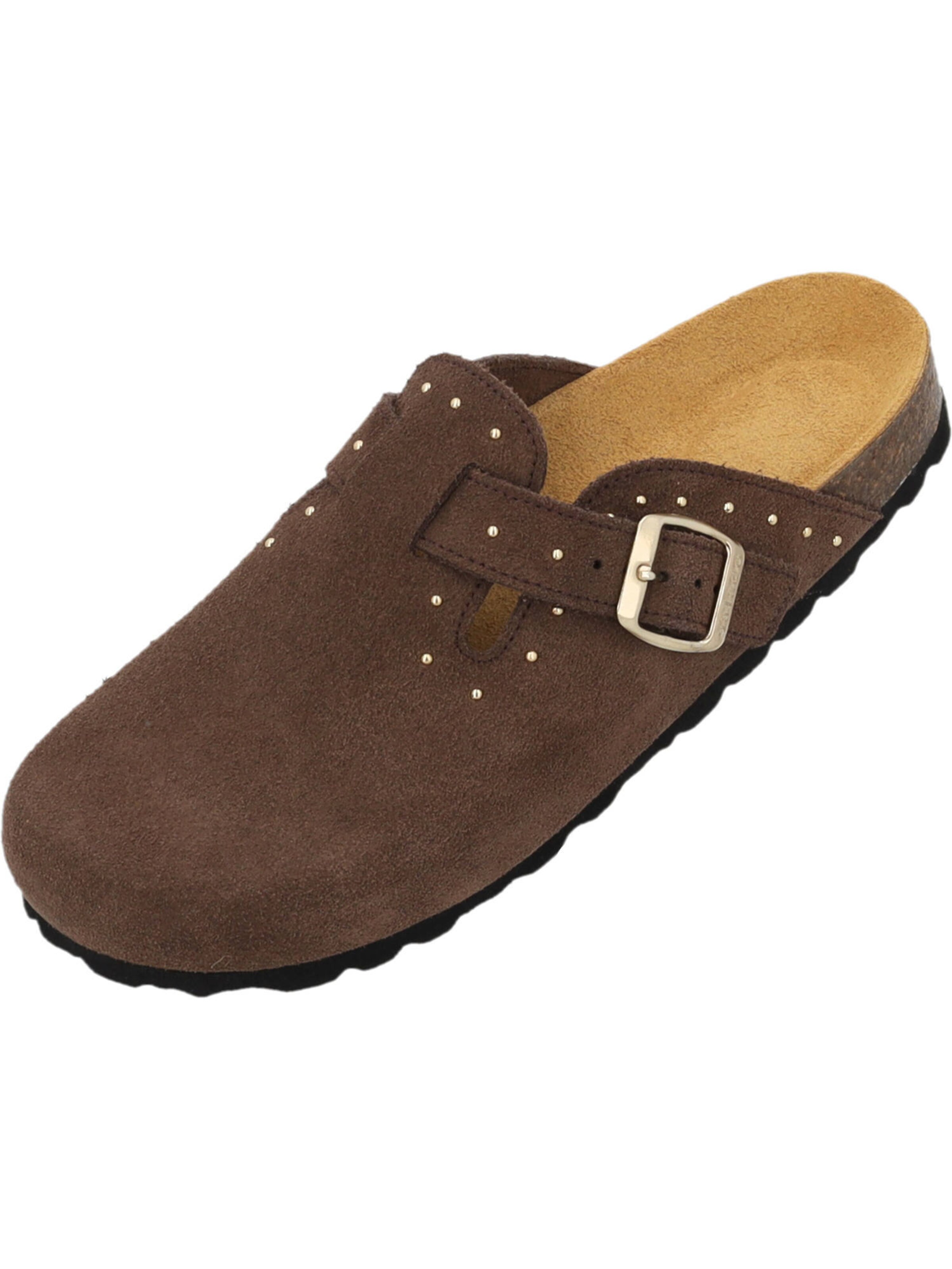 Palado Muiltjes 'Kiel' in Bruin: voorkant